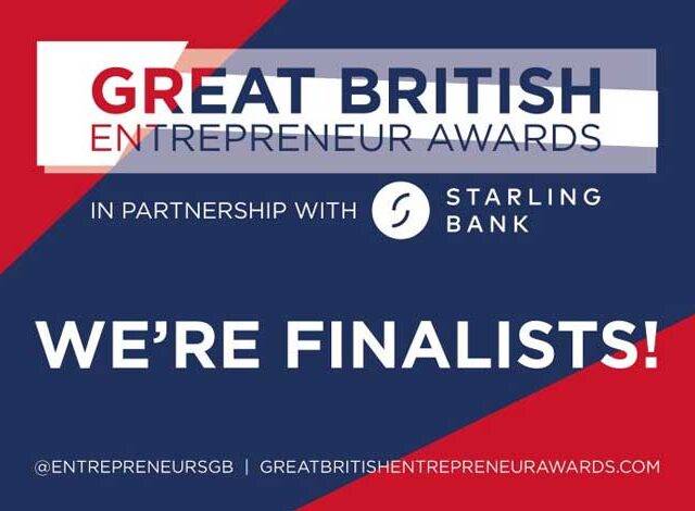 Great British Entrepreneur Awards Finalist